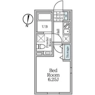 グランヴィル永福町【4階】の間取り