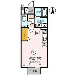 エザンスTH【1階】の間取り