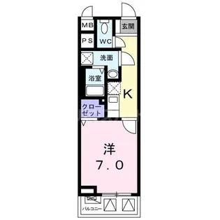 アイランダー駒込【1階】の間取り