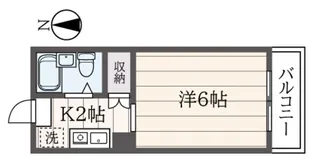 アブソリュートコウエイ【1階】の間取り