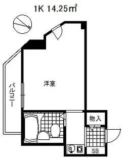 ジーエスハイム高速神戸【6階】の間取り