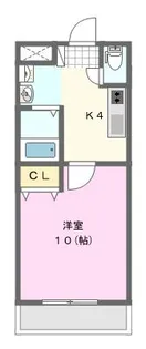 フォレスト有玉台【3階】の間取り
