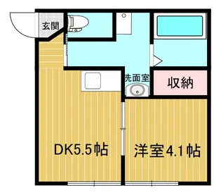 レジデンス杜【2階】の間取り