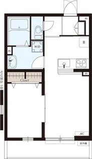 リブリ・MMK【2階】の間取り