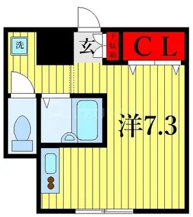 パラッツォ・ヌオーボ【3階】の間取り