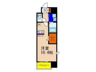 ONLYONE川西壱番館【5階】の間取り