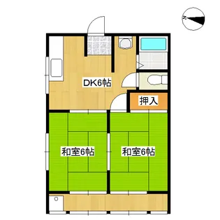 サンシャインシティ多治見【3階】の間取り