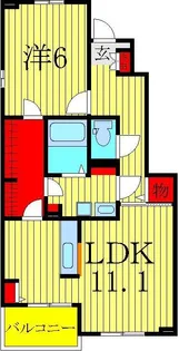 ブリリアントガーデンアゼリアC棟【1階】の間取り