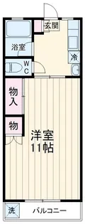 鈴木ハイツ【2階】の間取り