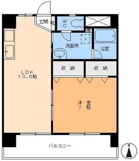 B.BU館【3階】の間取り