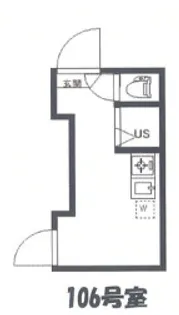 hana高円寺【1階】の間取り