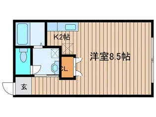 トミイビルNO17【7階】の間取り