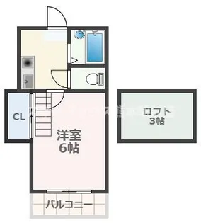 リヴェール白川【1階】の間取り