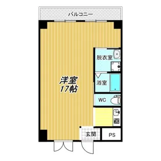 岡本ビル【3階】の間取り