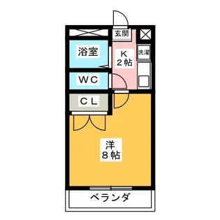 ドマーニ【2階】の間取り