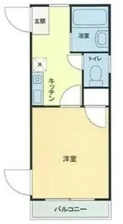 エヴェナール目白【4階】の間取り
