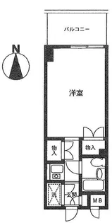 クレスト横浜白楽【4階】の間取り