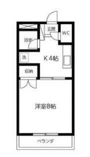 エスプリエール【2階】の間取り