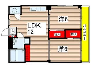 メゾン クレメンス【3階】の間取り