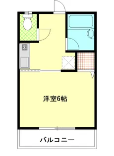 サンハウスシロタ【2階】の間取り