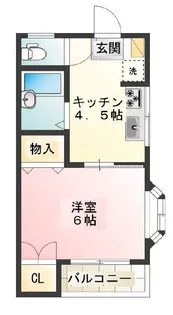 セントライト【2階】の間取り