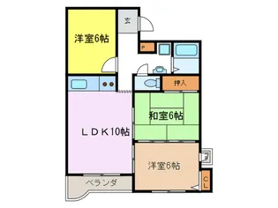 ヴァンベール21【3階】の間取り