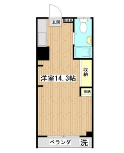 ハイツ東十条【3階】の間取り