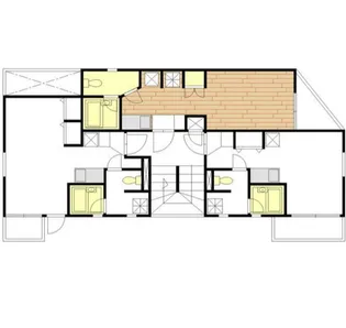パラドール新宿【2階】の間取り