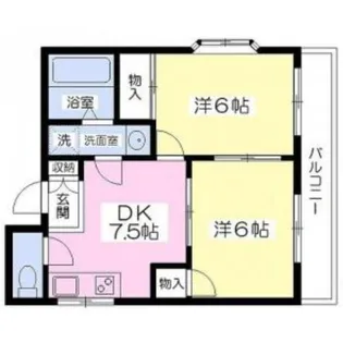 サンライズビル【2階】の間取り