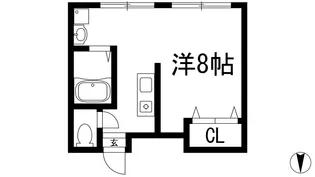 アザレア43【1階】の間取り