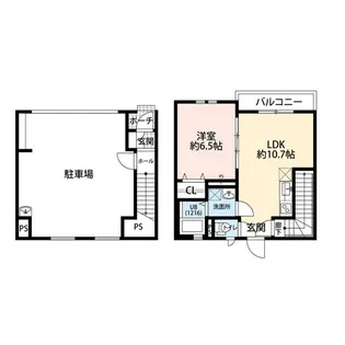 エスパース恋ヶ窪BASEIIの間取り