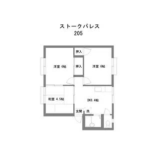 ストークパレスの間取り