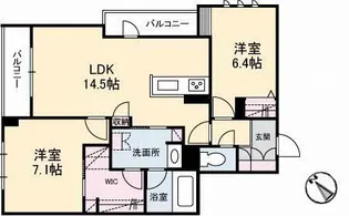 ジェイド【3階】の間取り