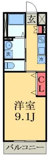 マウンテンフィールド【2階】の間取り