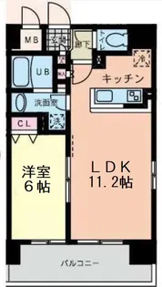 東ビル【8階】の間取り