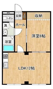 ルミナス小野川【1階】の間取り