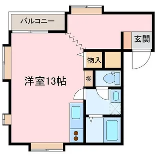 リベルタ本郷【2階】の間取り