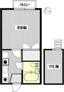 Aハウス【2階】の間取り