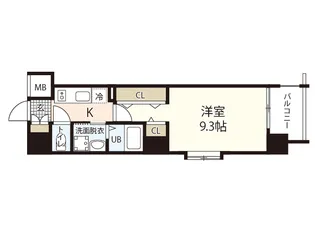 Town tokaichi【4階】の間取り
