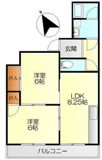 きんしビル【5階】の間取り