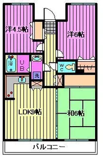 パークヒル大宮【3階】の間取り