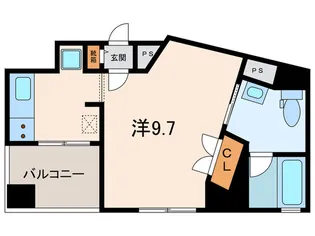 Round Leaf【3階】の間取り