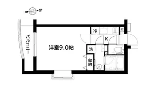 ラ・フローラ武蔵野VIII【3階】の間取り