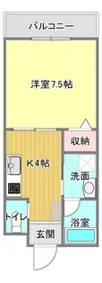 アーバンヒルズ元浜【3階】の間取り