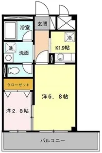 サンライトヒルズ【2階】の間取り