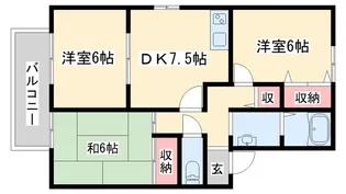 エトワールII【2階】の間取り