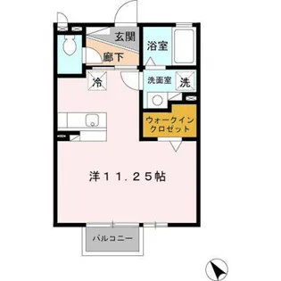 エスパシオ【2階】の間取り