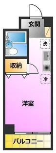 マイナビSTAYパレス武蔵小杉駅北口【6階】の間取り