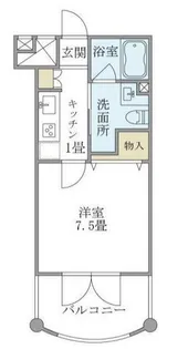 ユンヌフィーユ【2階】の間取り