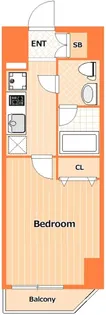 SHOKEN Residence横浜関内【10階】の間取り